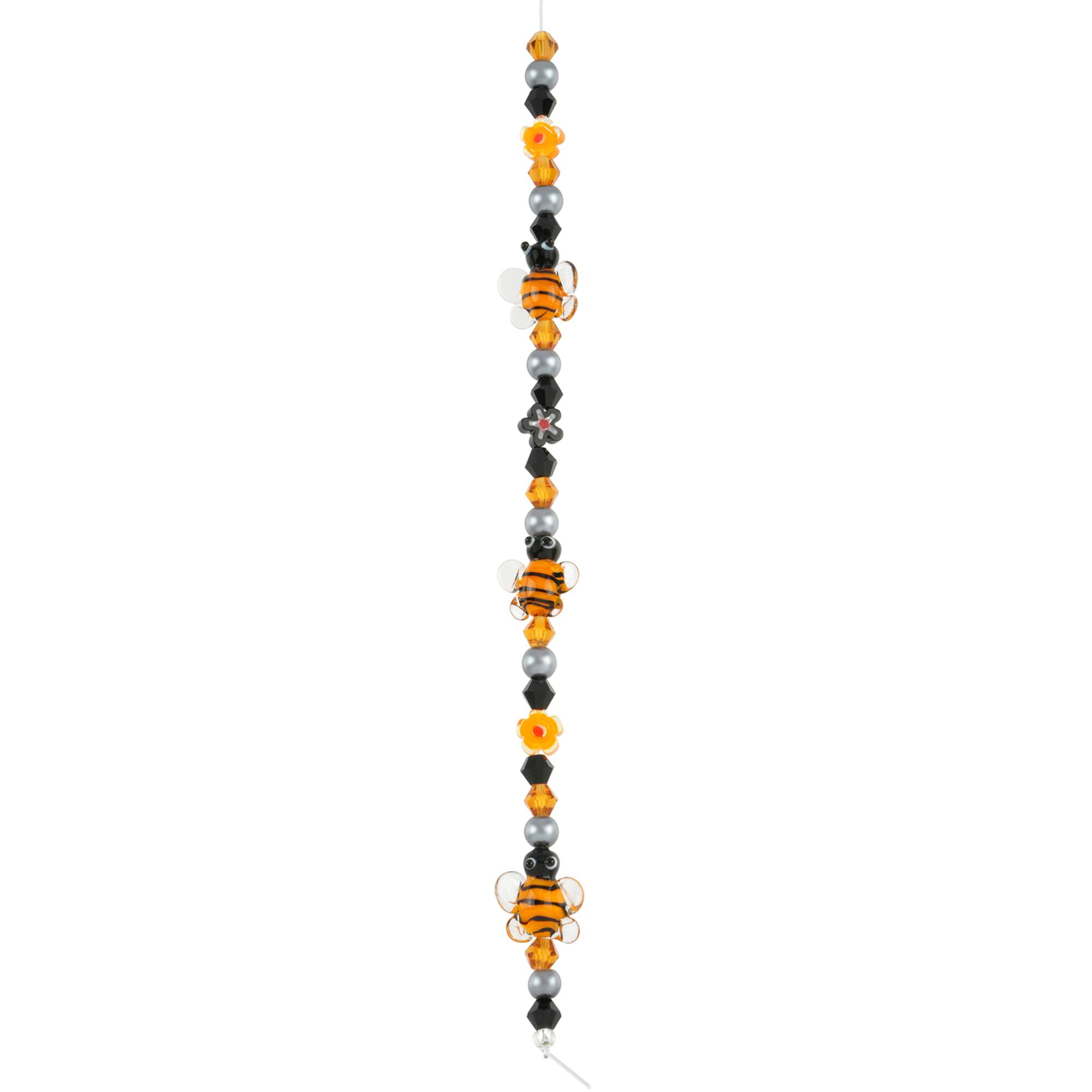 Bee Lampwork Glass Bead Mix by Bead Landing™